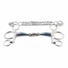 Discount Mors Pelham petites branches double brisure blue steel - Jump'in Mors Et Embouchures