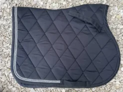 Outlet tapis de concours noir à strass Tapis De Cso