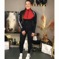 Veste sportive Gaby avec doublure polaire Femme - Femme Tenue D'Équitation Femme·Sweat Shirt, Polaire Et Pull Femme